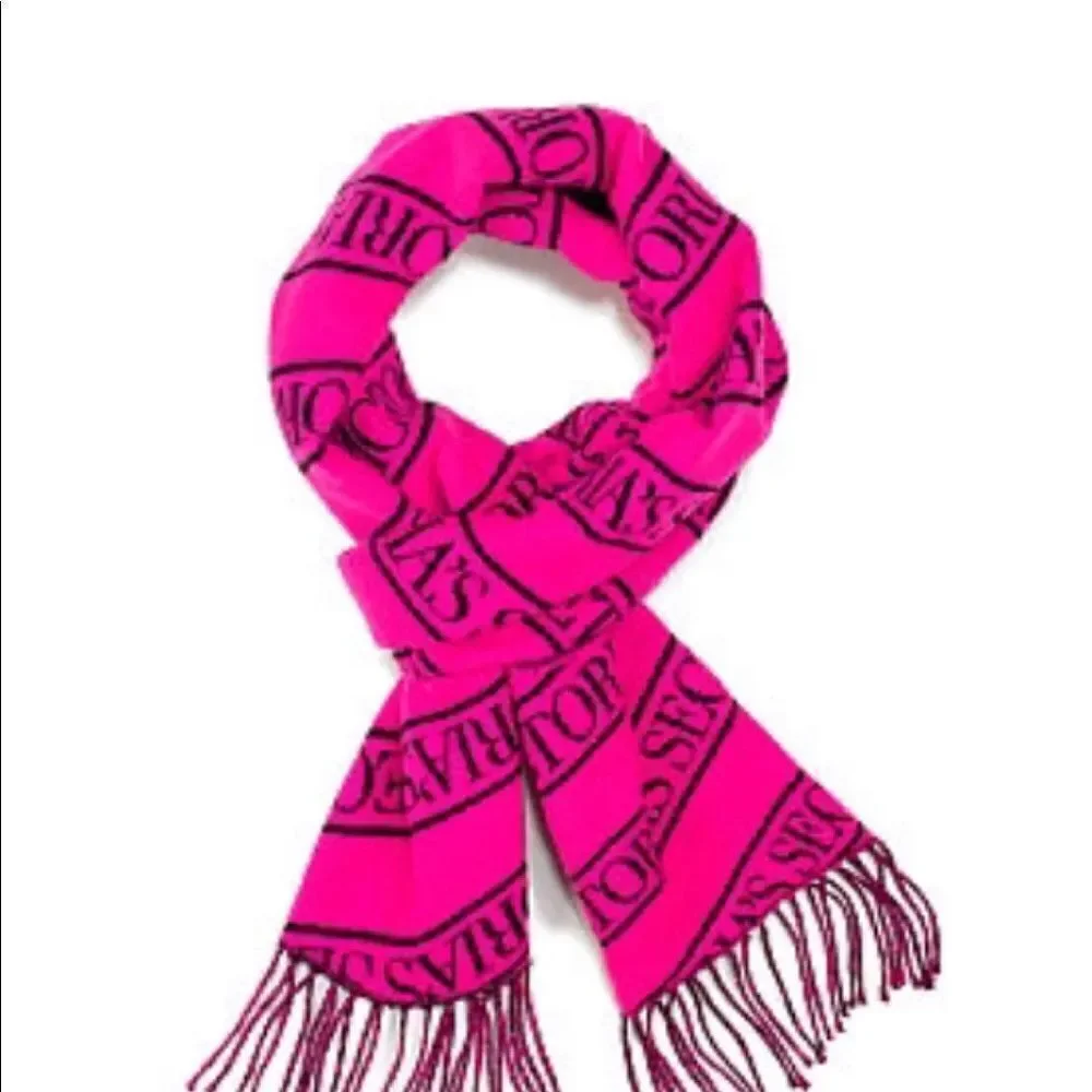 Victoria's Secret Woven Logo Scarf